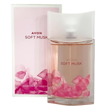 Духи женские AVON Soft Musk 50 мл туалетная вода цветочный деревной аромат