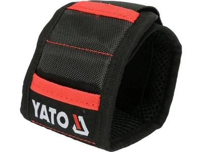 Магнитный браслет YATO 340 х 90 мм 2 кармана нейлон YT-74050