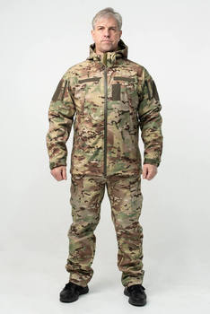 Костюм демисезонный Мультикам Softshell Мужской с Липучками под Шевроны M(48)