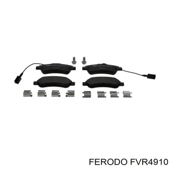 Колодки гальмівні дискові задні Ferodo (FVR4910)