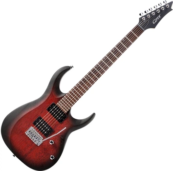 Электрогитара Cort X100 Open Pore Black Cherry Burst (35667)