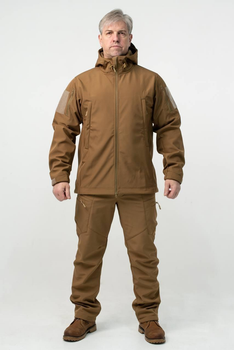 Костюм демісезонний Койот Softshell Чоловічий з Липучками під Шеврони L(50)