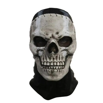Маска балаклава череп Ghost Call of Duty із зображенням черепу One Size