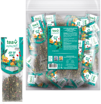 Чай Tea Moments Joy of Mint 50 пакетиков х 2.2 г (4823118605181)