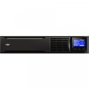 Джерело безперебійного живлення ДБЖ FSP Champ 3 kVA CH-1103RS 3000ВА/2700Вт Online 12V9AH6 6*IEC Black (PPF27A1105)