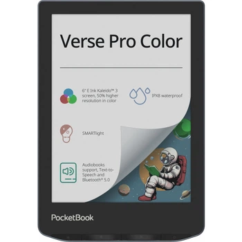 Электронная книга PocketBook Verse Pro Color 6" E-Ink 2100 mAh Stormy Sea (PB634K3-1-CIS)