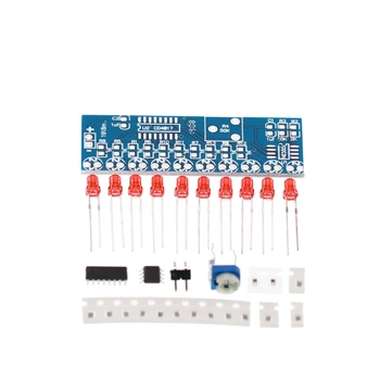 Радиоконструктор Бегущий огонь, NE555+CD4017 - DIY kit, набор для самостоятельной сборки