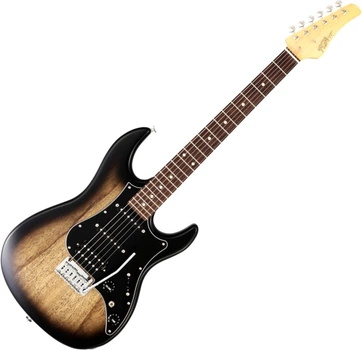 Электрогитара FujiGen (FGN) JOS2-TD-EW1-R Odyssey J-Standard Series Dark Mocha Burst (41026)