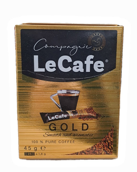 Кава розчинна в Стiках LeCafe Gold 25шт