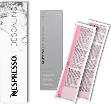 Засіб для видалення накипу Nespresso Descaling Kit 2х100 мл (2 чистки)