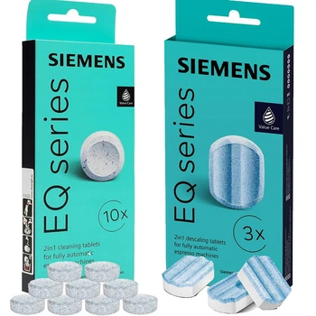 Набор таблеток для кофемашин Siemens (от накипи Siemens TZ80002A и от масел Siemens TZ80001A)
