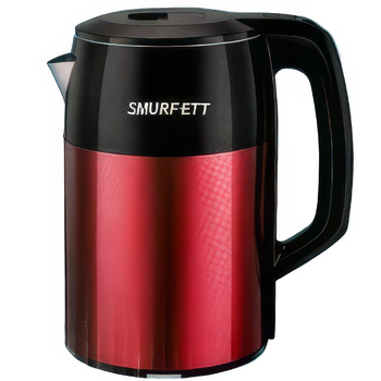 Электрический металлический чайник Smurfett SE-2250 мощностью 1500W, объем 2.5 л