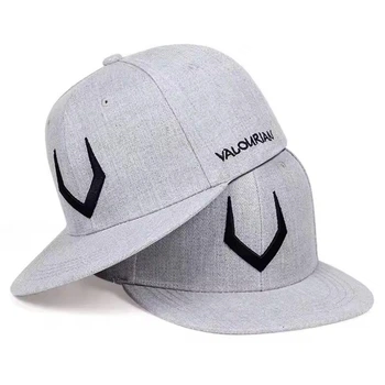 Кепка снепбек (Snapback) Valourian (Доблестный) 56-61р Серый (9043)