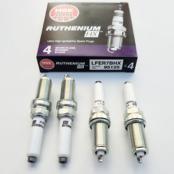 Рутениевые свечи 2.0 TFSI Audi A3/A4/A5/A6/Q5/Q7 NGK (95125, 06K905601B, 06K905601D, 06K905611C, LFER7BHX) 4шт