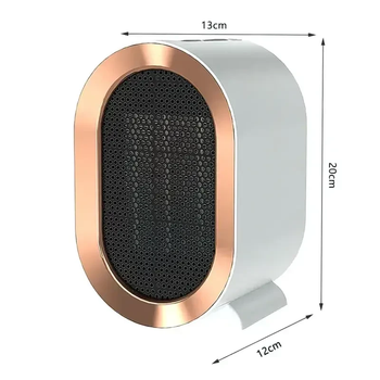 Настольный мини обогреватель AIR HEATER 1200W, электрический, от сети 220 В, 1200 Вт, до 20 м²(RIA1200-AV)