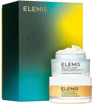 Zestaw kosmetyków do pielęgnacji twarzy Elemis The Pro-Collagen Perfect Partners Balsam oczyszczający 50 g + Krem na dzień 50 ml (641628892044)