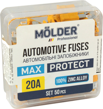 Предохранители плоские стандарт (Molder) уп. 50шт. (20А) MA22320
