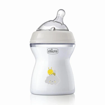 Пляшка пластикова 250 мл Chicco Natural Feeling 2m+ (8058664153664)