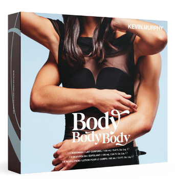 Zestaw kosmetyków do pielęgnacji Kevin Murphy Body Body Body żel do mycia ciała 100 ml + balsam do ciała 100 ml + peeling do ciała 100 ml (9339341062059)