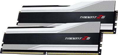 Оперативна пам'ять G.Skill DDR5-5600 32768MB PC5-44800 (Kit of 2x16384MB) Trident Z5 Silver (F5-5600J3636C16GX2-TZ5S)