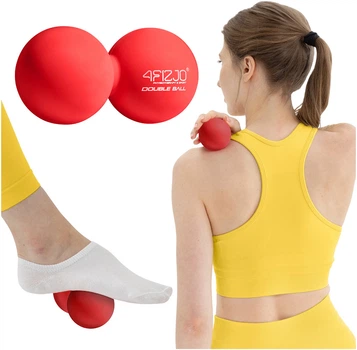 Массажный мяч двойной 4FIZJO Lacrosse Double Ball 6.5 x 13.5 см Red (P-5907222931219)