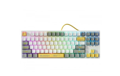 Клавіатура A4Tech Bloody S87 RGB BLMS TKL USB Energy White (4711421993708)