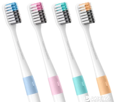 Набір зубних щіток Xiaomi DOCTOR B Colors 4 шт (6970763910028)