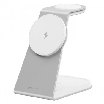 Беспроводное зарядное устройство Proove Omni Power 3 in 1 White (WSOP15020002)