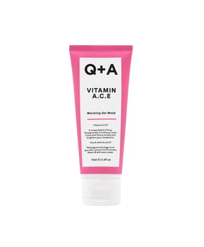 Мультивітамінна маска для обличчя Q+A Vitamin A.C.E. Warming Gel Mask 75 мл (A1078)