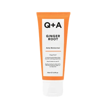 Увлажняющий крем для лица на основе корня имбиря Q+A Ginger Root Daily Moisturiser 75мл (A1999)