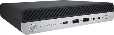 Неттоп HP EliteDesk 800 G5 Mini (i5-9600T/8GB DDR4/256GB NVMe/Wi-Fi/VGA) Refurbished