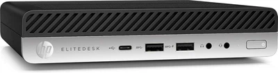 Неттоп HP EliteDesk 800 G4 Mini (i5-8600T/8GB ОЗУ/256GB NVMe/Wi-Fi/VGA) Refurbished