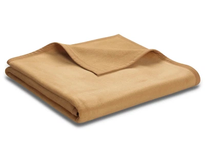 Плед BIEDERLACK Unicolour Camel 220x240 см Песочный