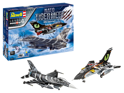 Моделі винищувачів Revell NATO Tiger Meet 60th Anniversary Twinpack 05671 1:72 (4009803056715)