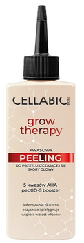 Peeling do skóry głowy Cellabic Tricho Grow Therapy kwasowy do przetłuszczającej się skóry 150 ml (5903819829266)