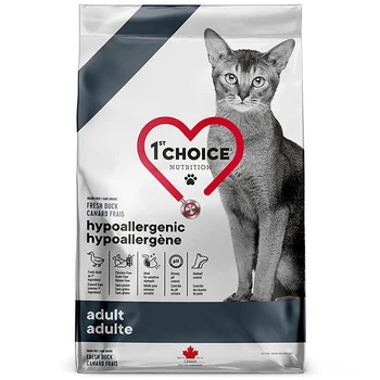 Сухий корм 1st Choice Adult Hypoallergenic ФЕСТ ЧОЙС ГІПОАЛЛЕРГЕННИЙ КАЧКА дієтичний беззерновий корм для котів 1.8кг