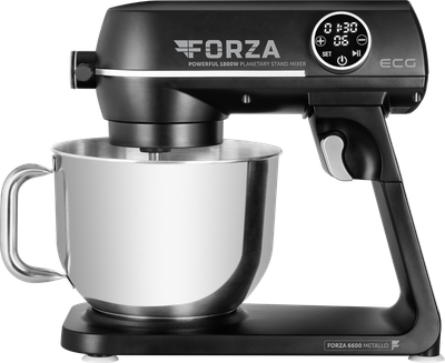 Кухонний комбайн ECG FORZA 6600 Metallo Nero