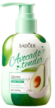 Питательный крем для рук Sadoer Avocado Tender с маслом Авокадо 150 г (6976504689055)