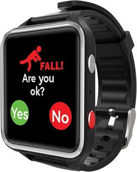 Смарт-часы CPR GUARDIAN III + Cellular GPS WiFi 1.65" Черно-серебряный