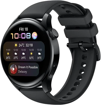 Смарт-часы Huawei Watch 3 Active 46mm / eSIM / NFC / Bluetooth / 5ATM / Black (GLL-AL04) Б/В