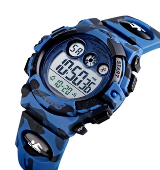 Часы наручные детские Skmei 1547 Camouflage Dark Blue, 1547CMDKBU (17146)