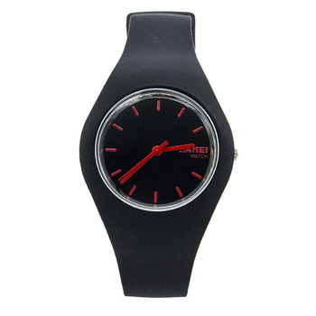 Часы наручные женские Skmei 9068 Black Red, 9068BKRD (17113)