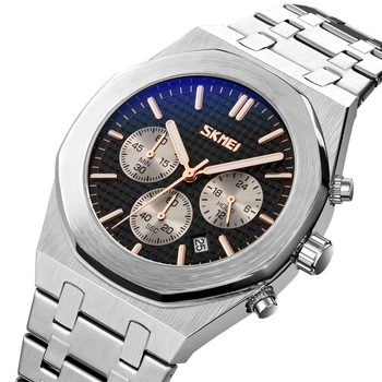 Часы наручные Skmei 9296 Silver Black, 9296SIBK (17175)