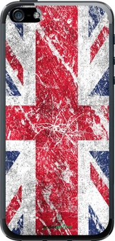 Чехол на iPhone 5s Флаг Великобритании 1 "386u-21"