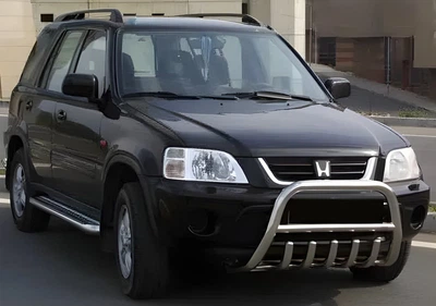 Кенгурятник WT003 нерж.) для Honda CRV 1996-2001 рр