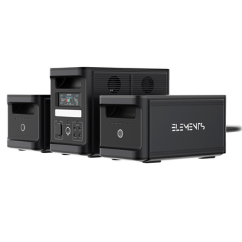 Зарядная станция ELEMENTS TWIN 1800W 4608Wh (PPS-1800DBG/2)
