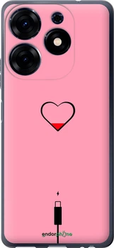 Чохол на Tecno Spark 10 Pro Підзарядка серця1 ​​"4275u-3022-70447"