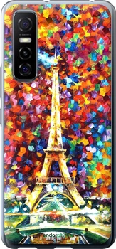 Чехол на Vivo Y73S Париж "830u-2159"