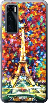 Чехол на Vivo V20 SE Париж "830u-2128"