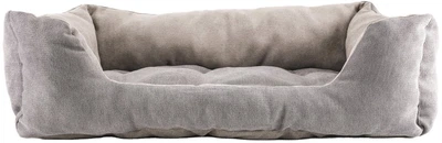 Лежак для собак и кошек Фортнокс FX Home LUX Калифорния 60х40х18 см Серый 2820000017987)